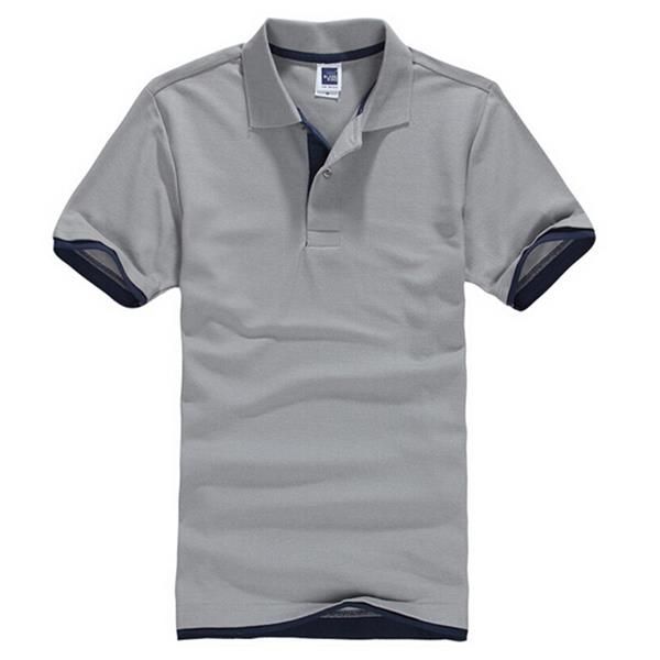 men cotton polo shirt